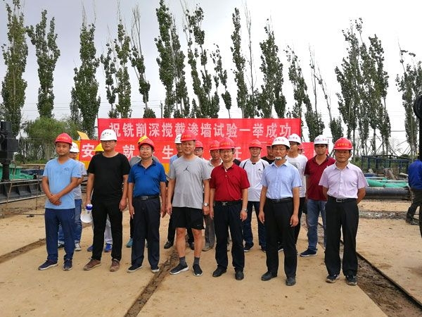 双轮铣削搅拌桩施工